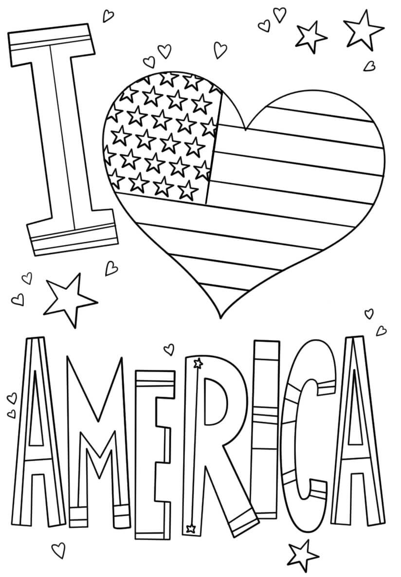 160 American Flag Coloring Pages: Stars, Stripes, and Colors 31