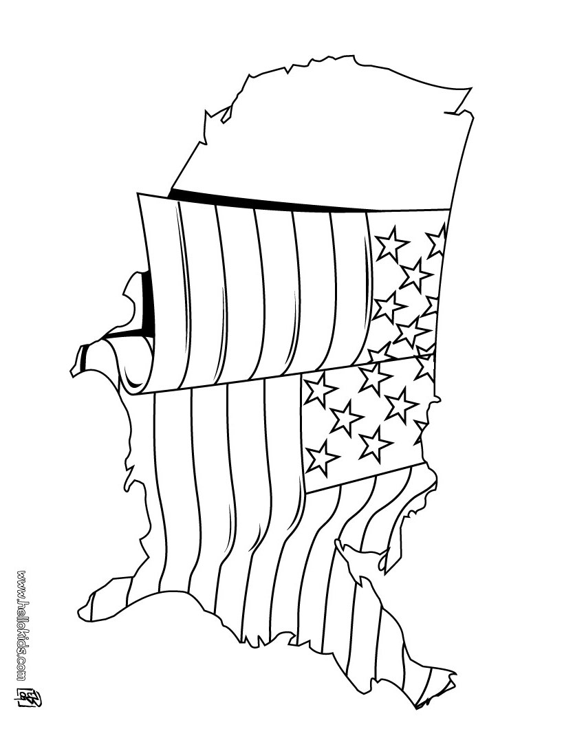 160 American Flag Coloring Pages: Stars, Stripes, and Colors 32