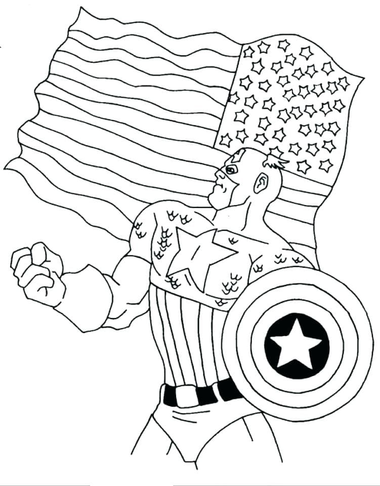 160 American Flag Coloring Pages: Stars, Stripes, and Colors 49