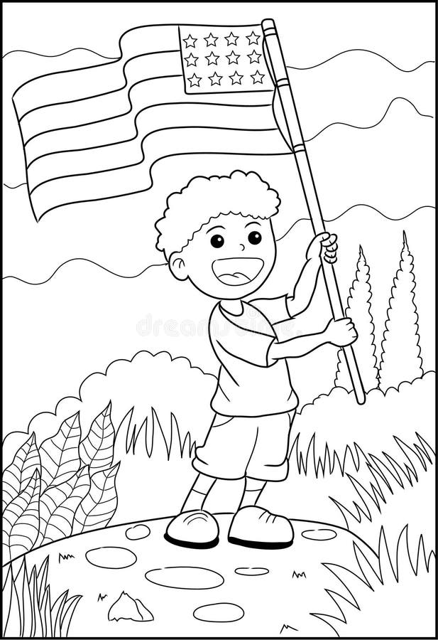 160 American Flag Coloring Pages: Stars, Stripes, and Colors 64