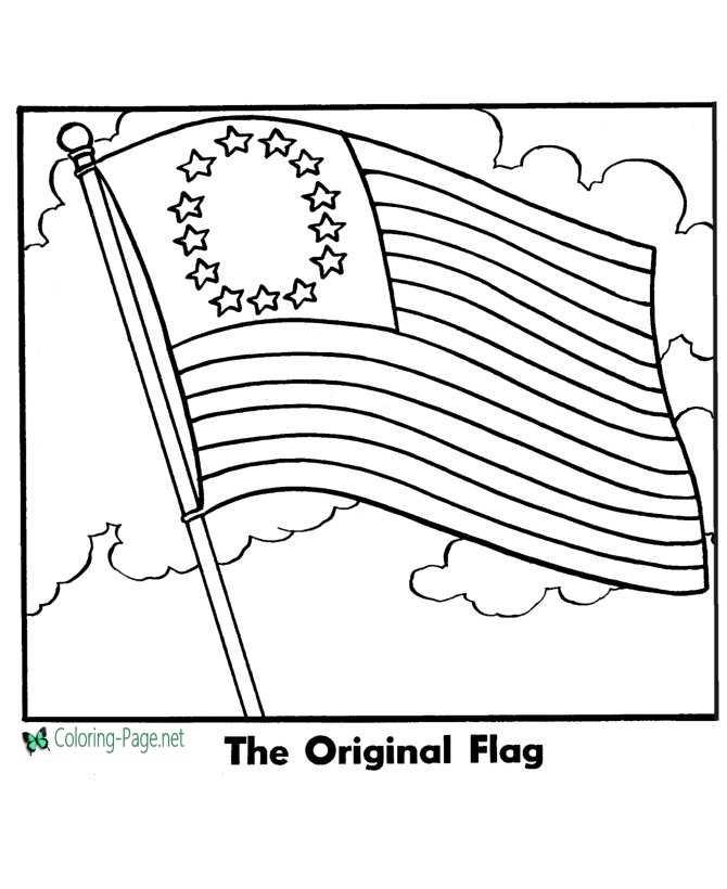 160 American Flag Coloring Pages: Stars, Stripes, and Colors 71