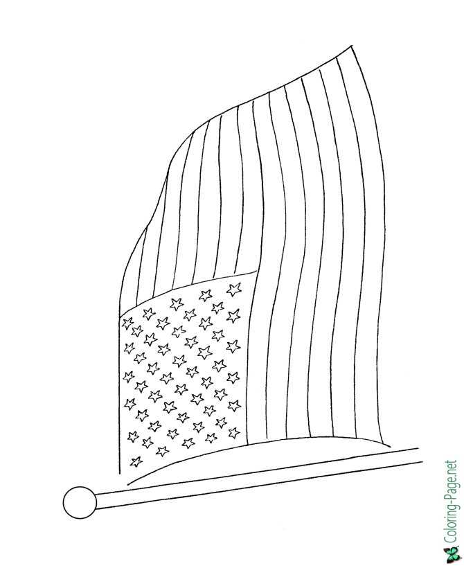 160 American Flag Coloring Pages: Stars, Stripes, and Colors 73