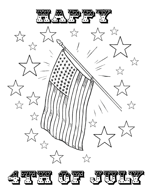 160 American Flag Coloring Pages: Stars, Stripes, and Colors 87