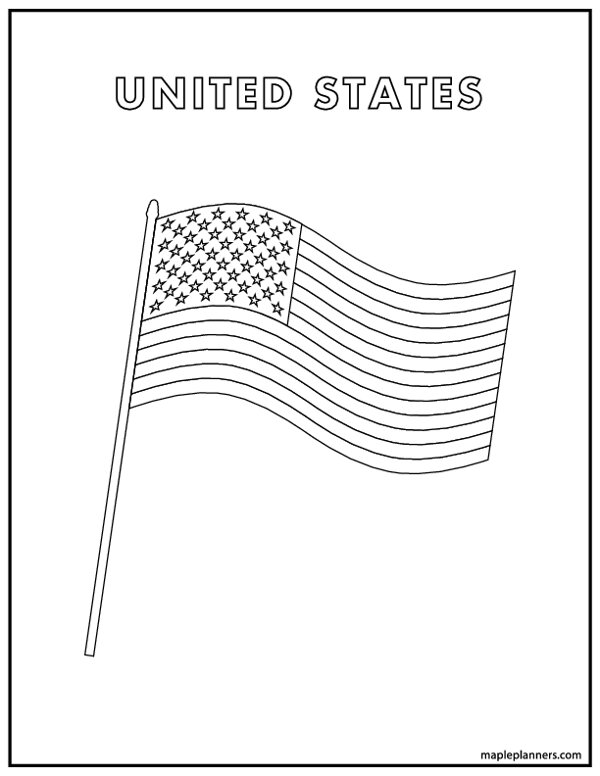 160 American Flag Coloring Pages: Stars, Stripes, and Colors 91