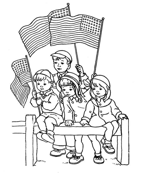 160 American Flag Coloring Pages: Stars, Stripes, and Colors 97