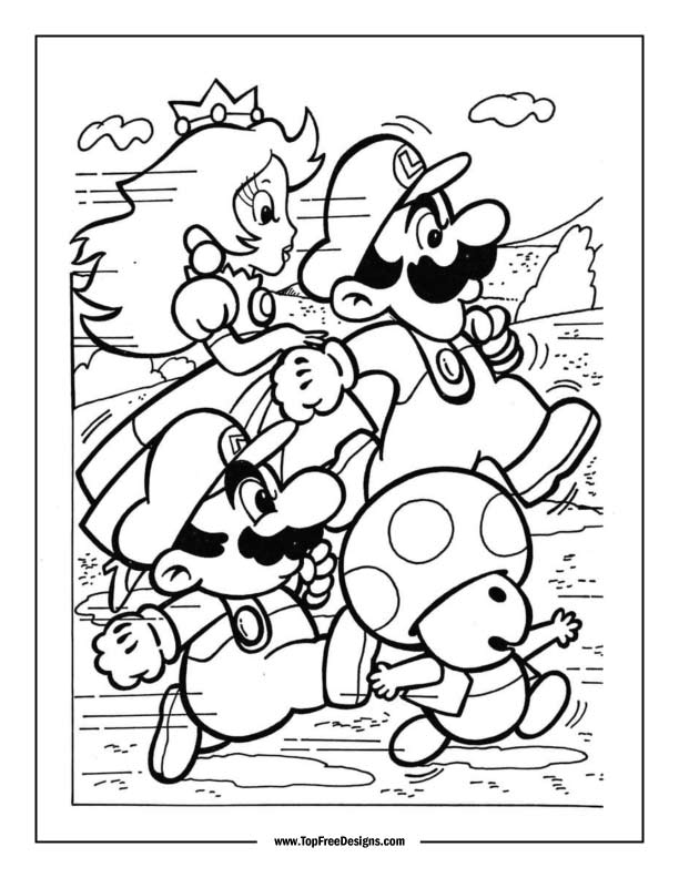 180+ Luigi Coloring Pages: Green-Hatted Adventures Await 113