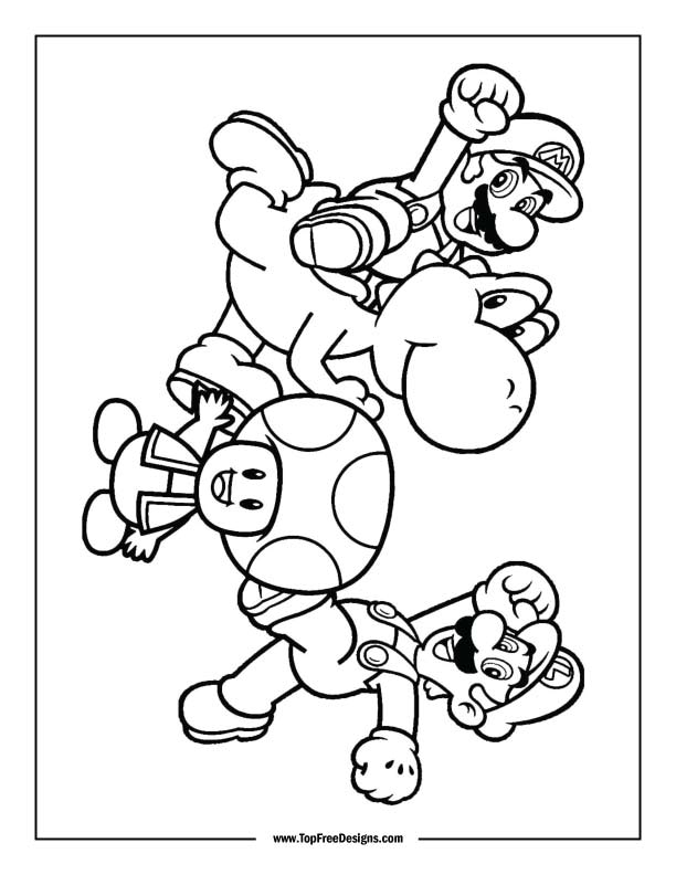 180+ Luigi Coloring Pages: Green-Hatted Adventures Await 115