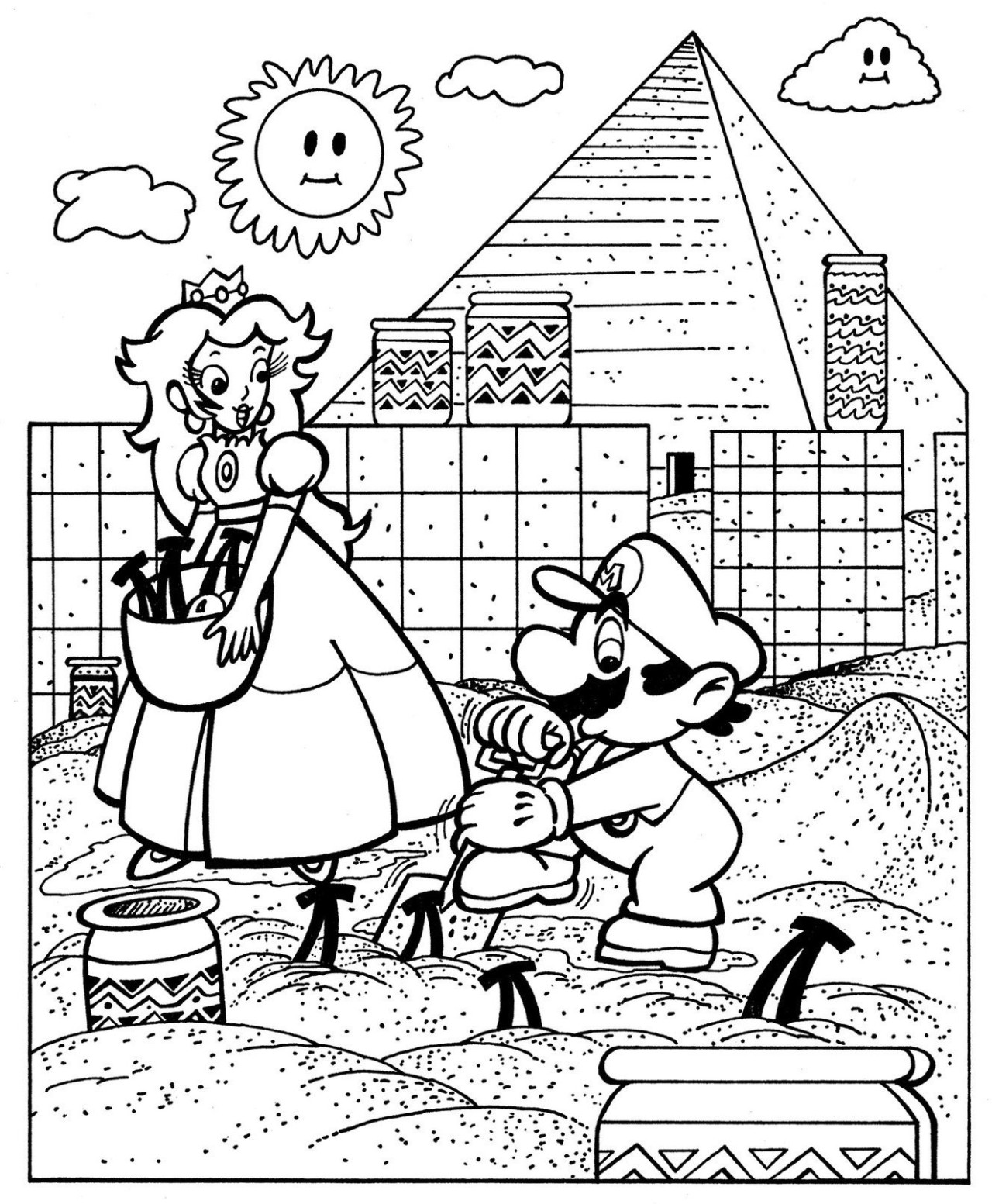 180+ Luigi Coloring Pages: Green-Hatted Adventures Await 12