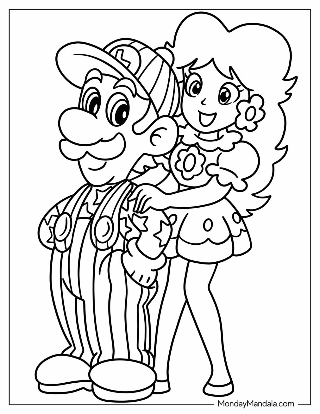 180+ Luigi Coloring Pages: Green-Hatted Adventures Await 13