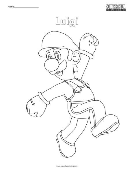 180+ Luigi Coloring Pages: Green-Hatted Adventures Await 135