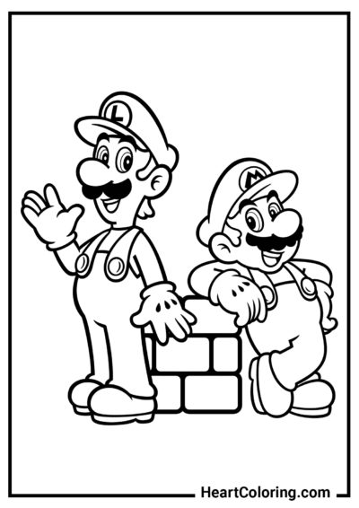 180+ Luigi Coloring Pages: Green-Hatted Adventures Await 138