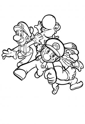 180+ Luigi Coloring Pages: Green-Hatted Adventures Await 145