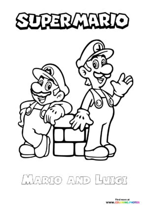 180+ Luigi Coloring Pages: Green-Hatted Adventures Await 147