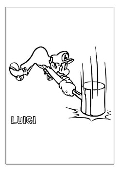 180+ Luigi Coloring Pages: Green-Hatted Adventures Await 154