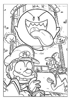 180+ Luigi Coloring Pages: Green-Hatted Adventures Await 159