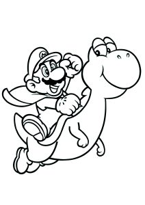 180+ Luigi Coloring Pages: Green-Hatted Adventures Await 167