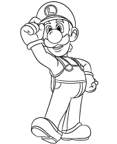 180+ Luigi Coloring Pages: Green-Hatted Adventures Await 180