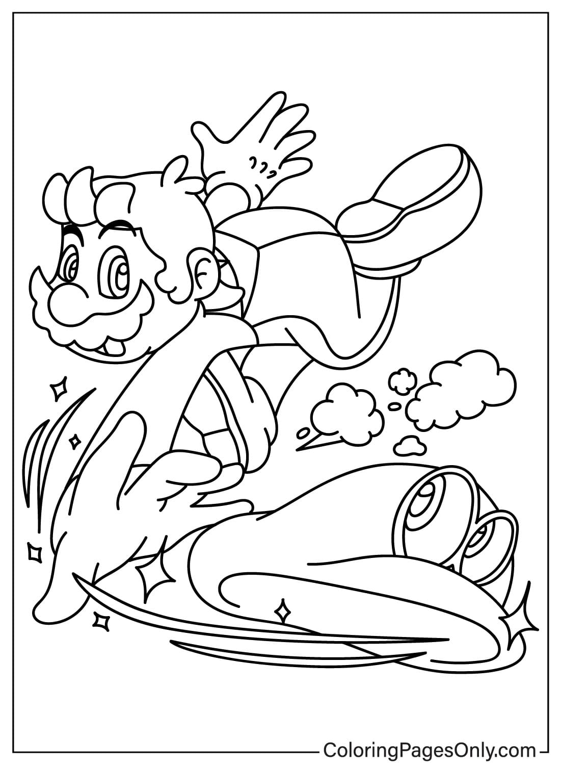 180+ Luigi Coloring Pages: Green-Hatted Adventures Await 22