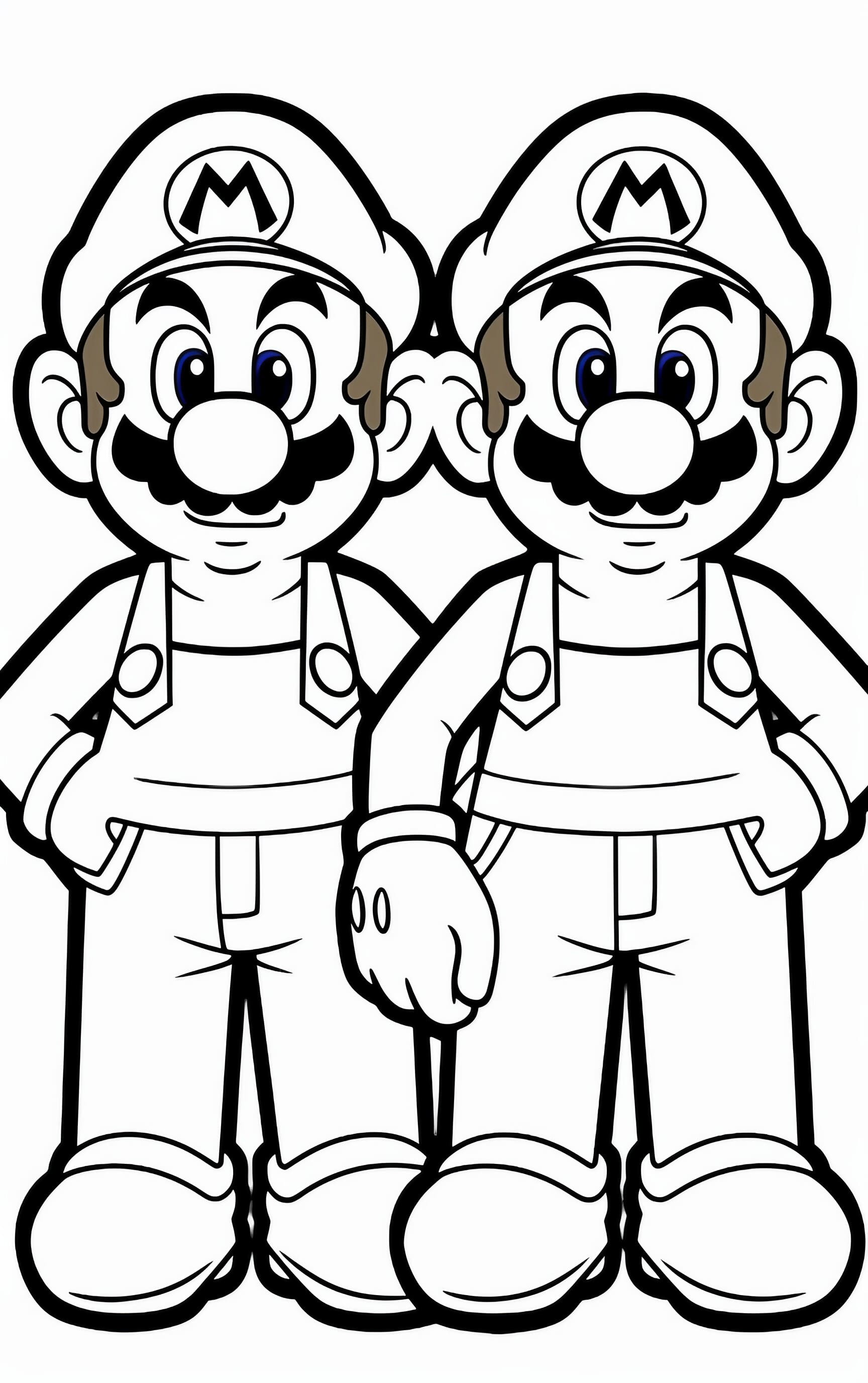 180+ Luigi Coloring Pages: Green-Hatted Adventures Await 3