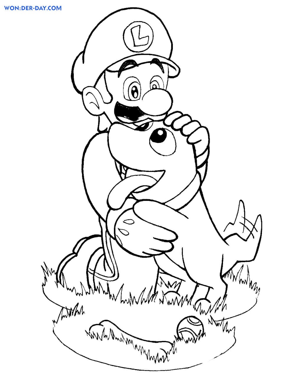 180+ Luigi Coloring Pages: Green-Hatted Adventures Await 30