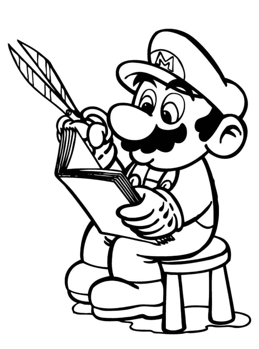 180+ Luigi Coloring Pages: Green-Hatted Adventures Await 33