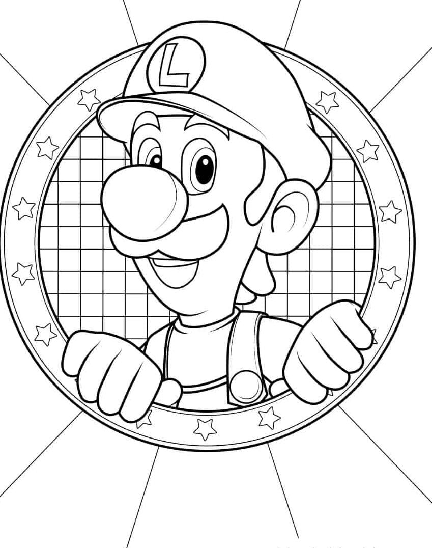 180+ Luigi Coloring Pages: Green-Hatted Adventures Await 38