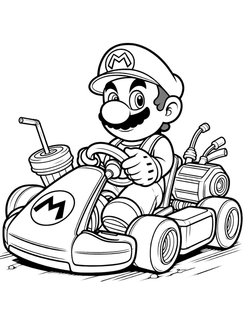 180+ Luigi Coloring Pages: Green-Hatted Adventures Await 46