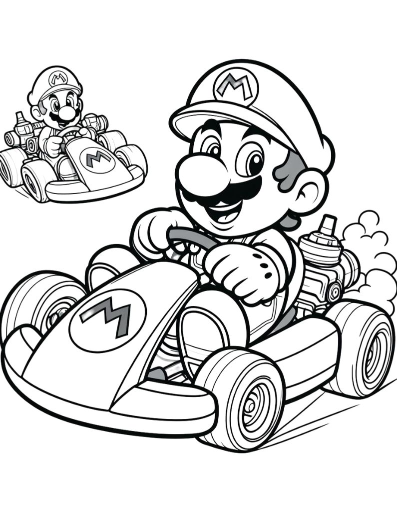 180+ Luigi Coloring Pages: Green-Hatted Adventures Await 47