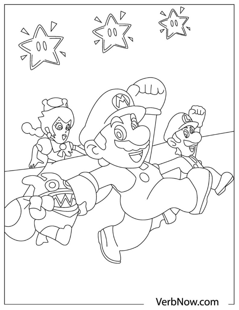 180+ Luigi Coloring Pages: Green-Hatted Adventures Await 55