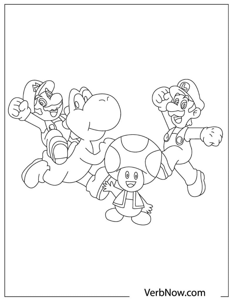 180+ Luigi Coloring Pages: Green-Hatted Adventures Await 57