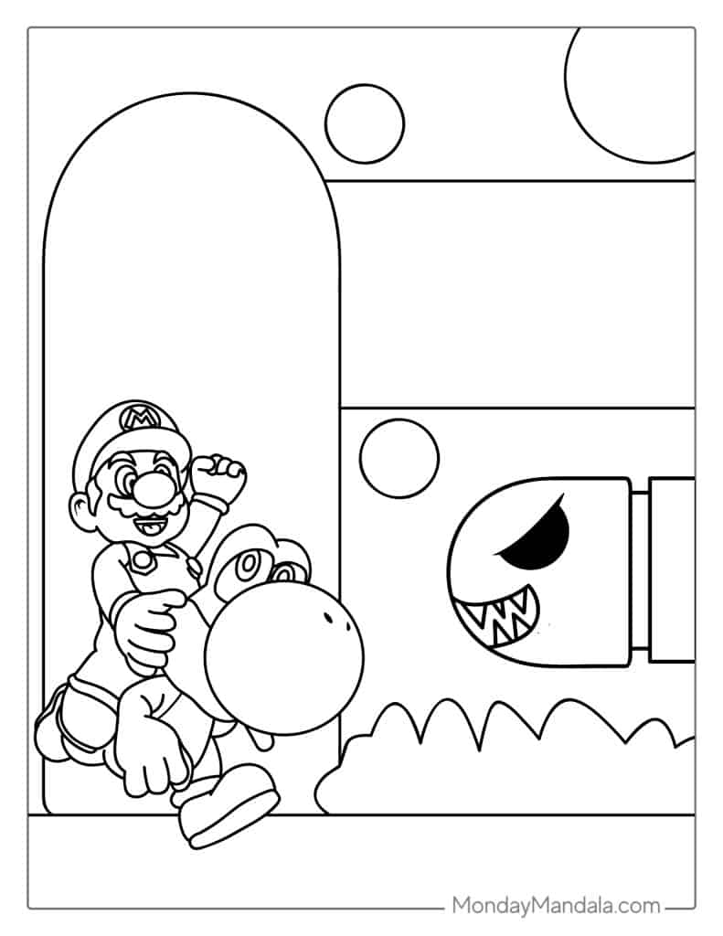 180+ Luigi Coloring Pages: Green-Hatted Adventures Await 58