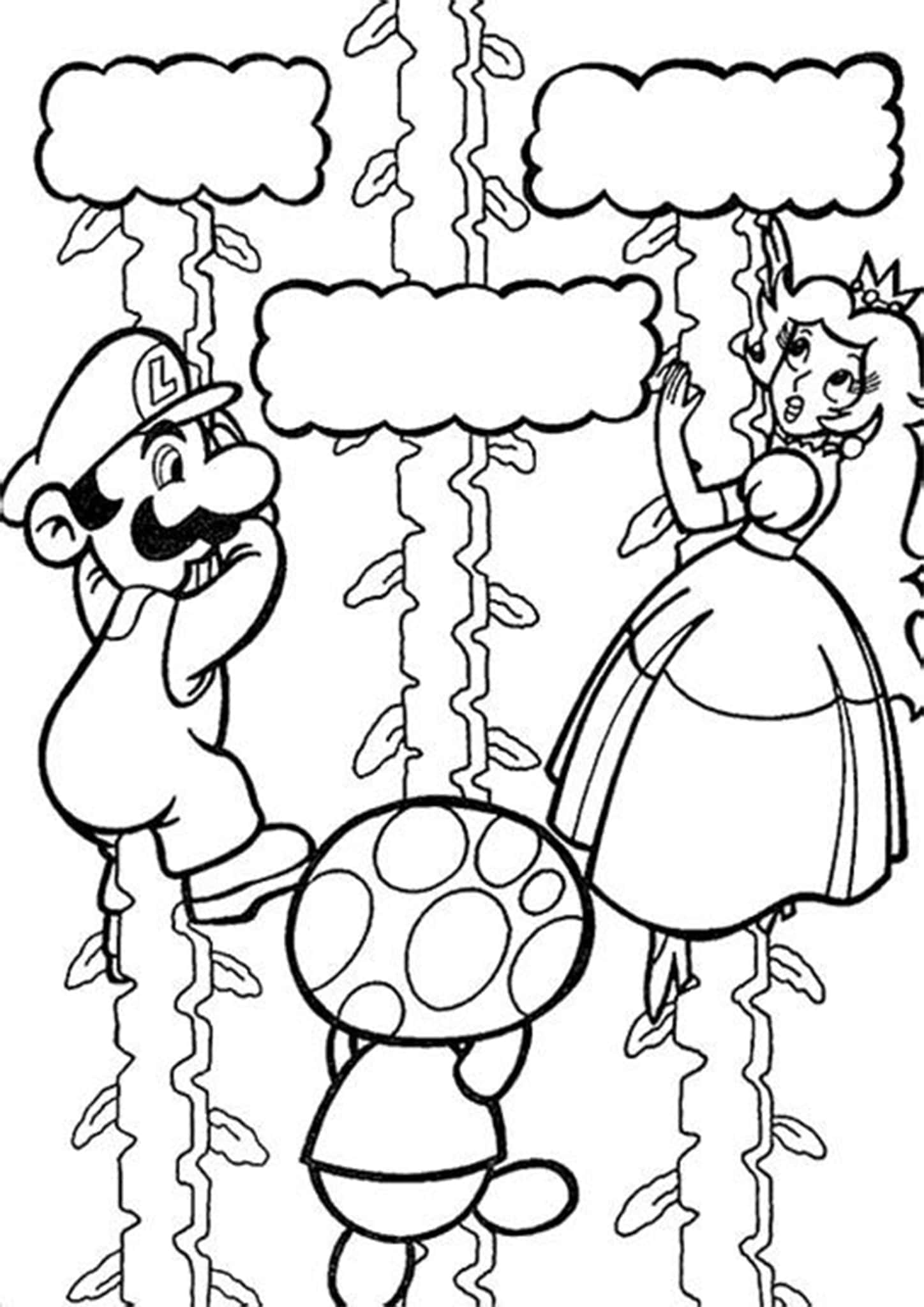 180+ Luigi Coloring Pages: Green-Hatted Adventures Await 6