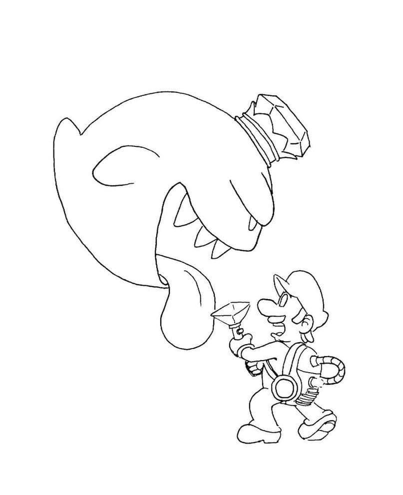 180+ Luigi Coloring Pages: Green-Hatted Adventures Await 71