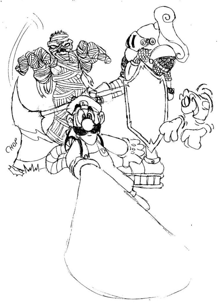 180+ Luigi Coloring Pages: Green-Hatted Adventures Await 72