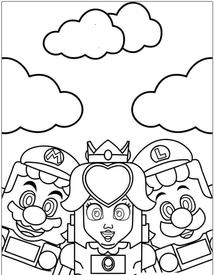 180+ Luigi Coloring Pages: Green-Hatted Adventures Await 79