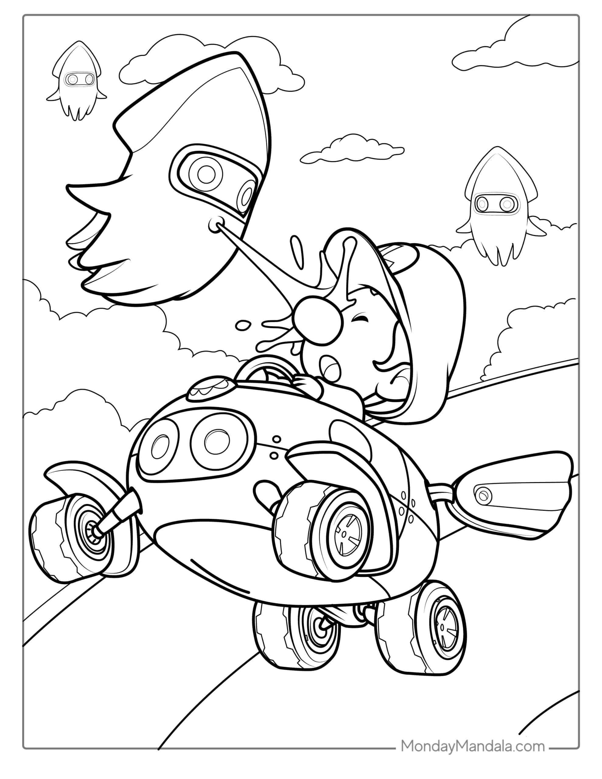 180+ Luigi Coloring Pages: Green-Hatted Adventures Await 83