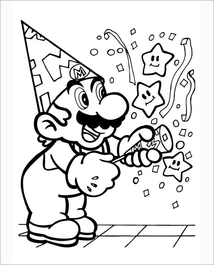 180+ Luigi Coloring Pages: Green-Hatted Adventures Await 95