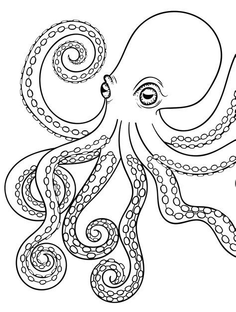 199+ Octopus Coloring Pages FREE Printable 141