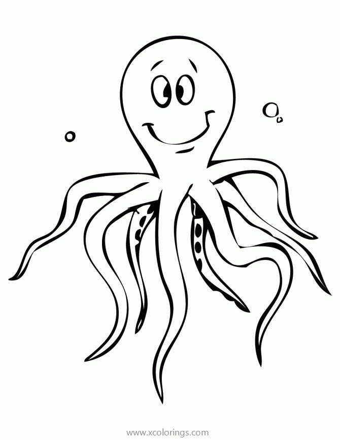 199+ Octopus Coloring Pages FREE Printable 147