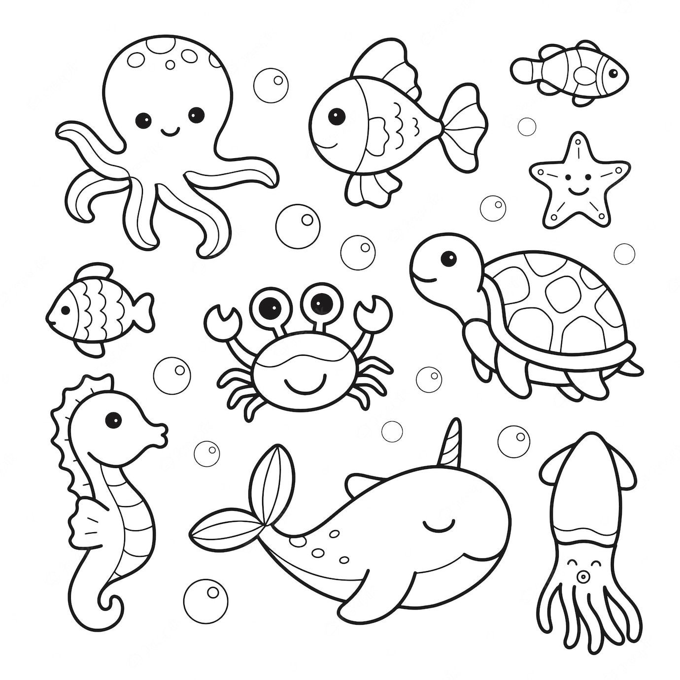 199+ Octopus Coloring Pages FREE Printable 15