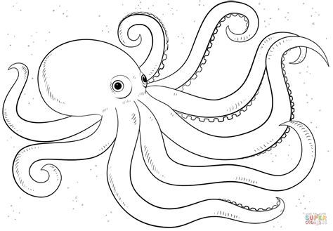 199+ Octopus Coloring Pages FREE Printable 150