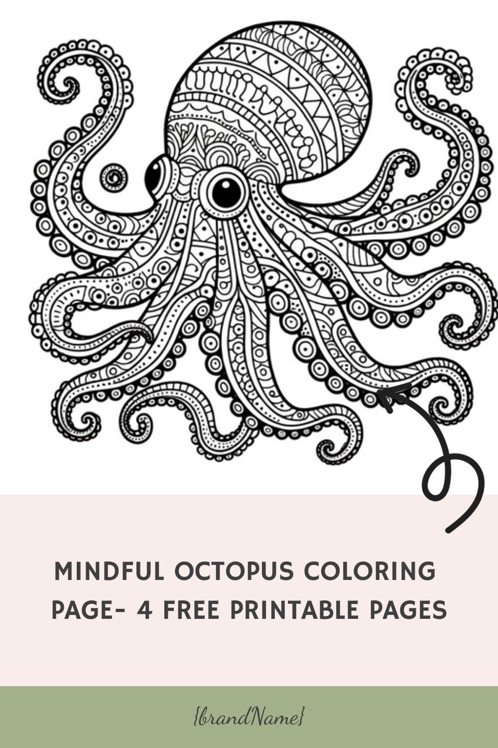 199+ Octopus Coloring Pages FREE Printable 173