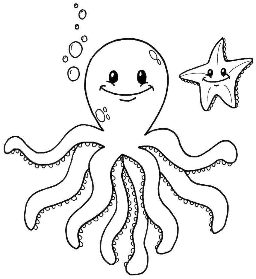 199+ Octopus Coloring Pages FREE Printable 178