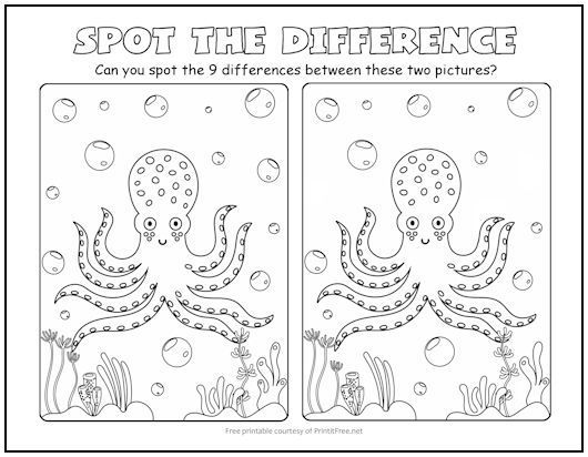 199+ Octopus Coloring Pages FREE Printable 19