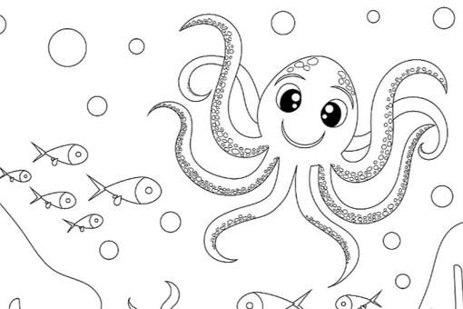 199+ Octopus Coloring Pages FREE Printable 191