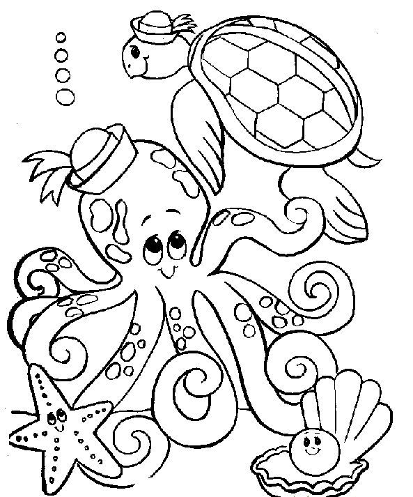 199+ Octopus Coloring Pages FREE Printable 24