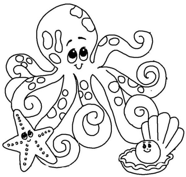 199+ Octopus Coloring Pages FREE Printable 33