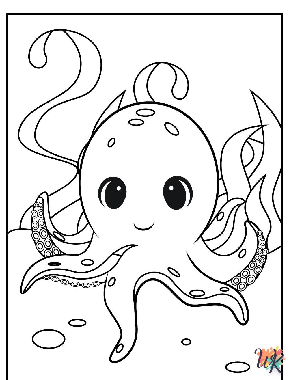 199+ Octopus Coloring Pages FREE Printable 64