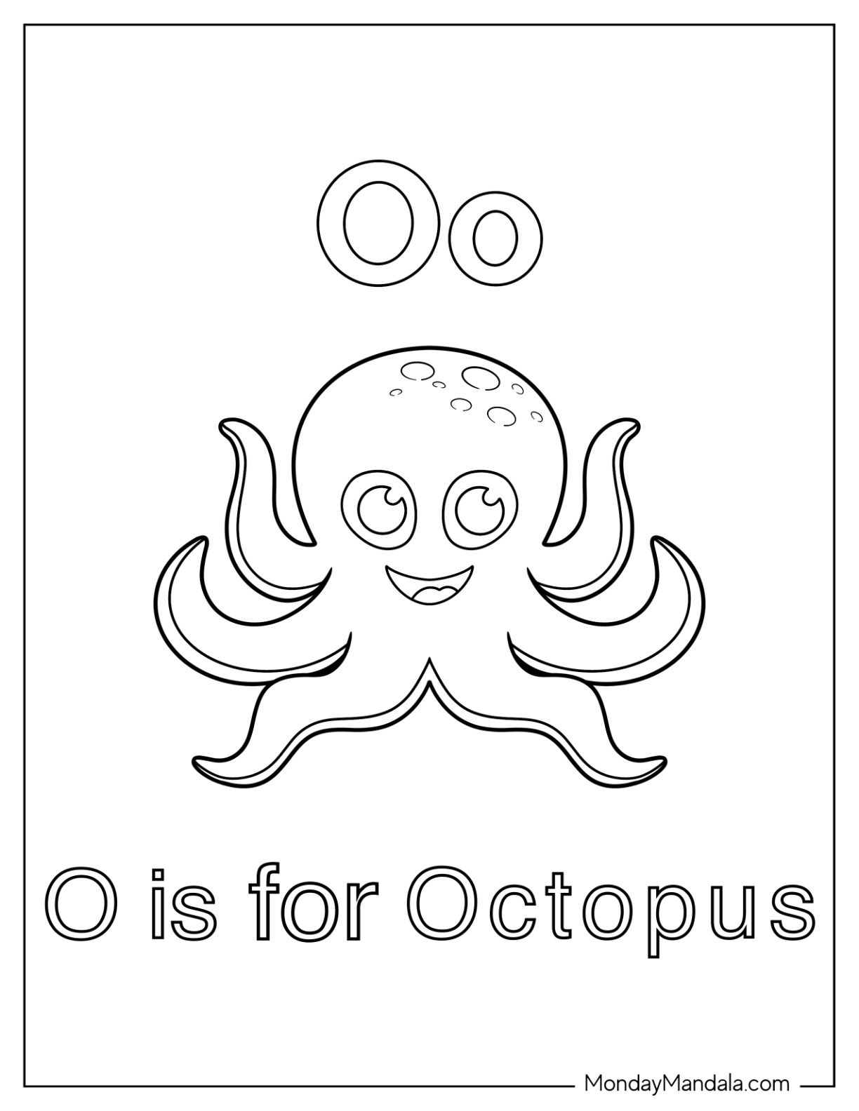 199+ Octopus Coloring Pages FREE Printable 68