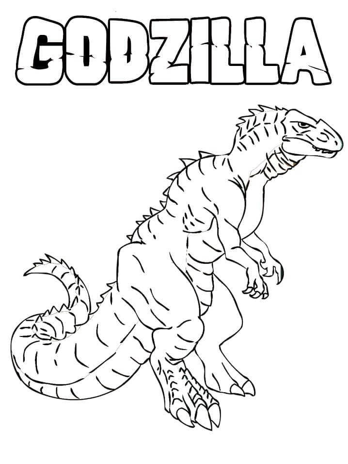 200+ Godzilla Coloring Pages 104